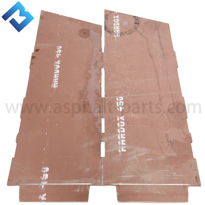 4812027441 Kit de plaque d'alimentation du fond Dillingen 450 acier SD2500 Vieux modèle pour pavé d'asphalte Kit de plaque d'alimentation