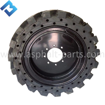 Roues en caoutchouc de pneu de S770 12-16.5 Asphalt Paver Spare Parts Solid pour la machine de chats sauvages