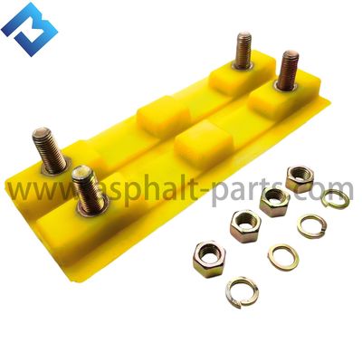 Poly pièces de rechange en caoutchouc jaunes 2411111 de fraiseuse de la protection W1900  de voie