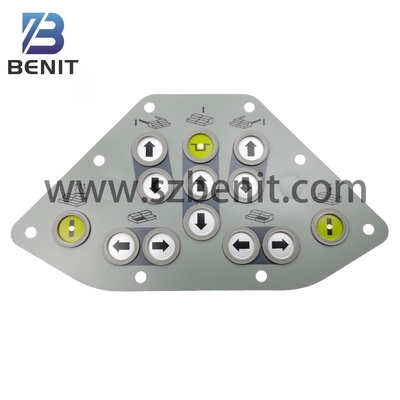 Produit chaud pièces de pavé d'asphalte console principale bouton panneau de film autocollant vieille génération avec autocollants