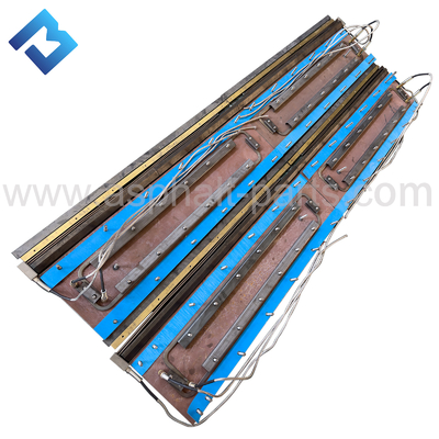 Kit de base de chape VB78 de haute qualité pour poêle de chape pour plaque de chape de paveur d'asphalte Kit de matériel NM400 Hardox450