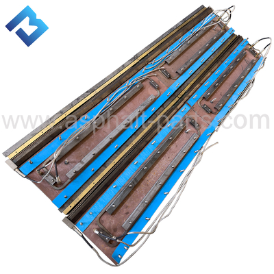 Kit de base de chape VB78 de haute qualité pour poêle de chape pour plaque de chape de paveur d'asphalte Kit de matériel NM400 Hardox450