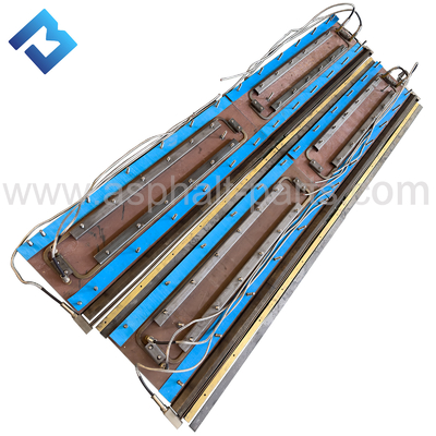 Kit de base de chape VB78 de haute qualité pour poêle de chape pour plaque de chape de paveur d'asphalte Kit de matériel NM400 Hardox450