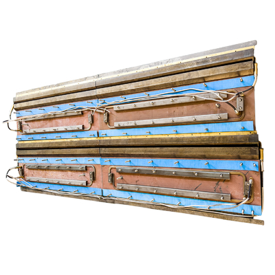 VDT-V88 Kit de chauffage électrique de chaudière de chaudière Kit de plaques de chaudière de chaudière Double rampe à 2 barres pour pavé d'asphalte 80873870