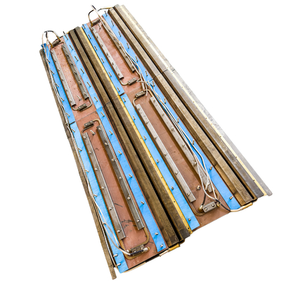 VDT-V88 Kit de chauffage électrique de chaudière de chaudière Kit de plaques de chaudière de chaudière Double rampe à 2 barres pour pavé d'asphalte 80873870