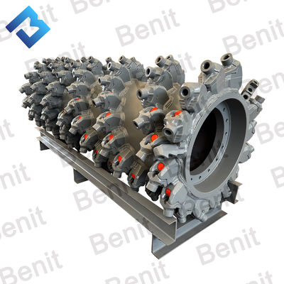 Tambour de fraisage avec 162 fraises