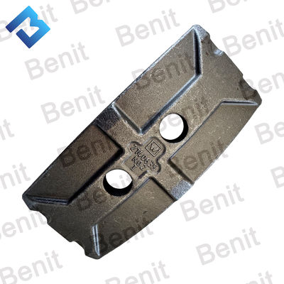 Plaque de grattage d'éjecteur d'arc pour fraiseuse W250 numéro de pièce 2140635