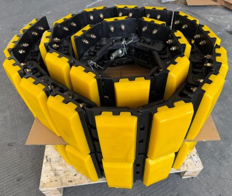 EPS PLUS Poly Track Chain Assembly 2063505 Plaquettes de séparation de voie pour la fraiseuse routière W195 W200