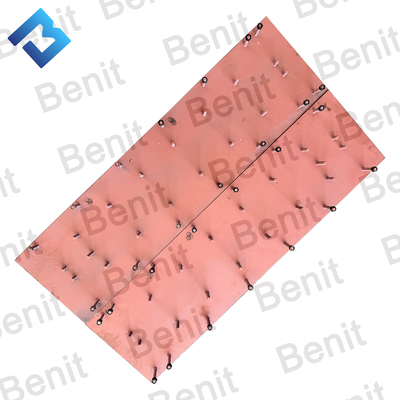 Plaque à vis télescopique Extension de plaque à vis 115080036 115080040 pour SUM7200 Partie de pavé d'asphalte Plaque de repassage