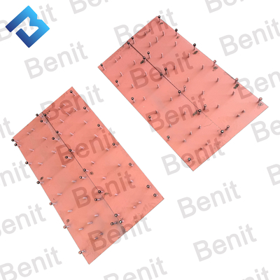 Plaque à vis télescopique Extension de plaque à vis 115080036 115080040 pour SUM7200 Partie de pavé d'asphalte Plaque de repassage