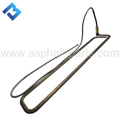 Barre de chauffage de tamper AB340TV 0,85M section tamper Barre de chauffage de tamper pour les pièces de rechange de pavé d'asphalte