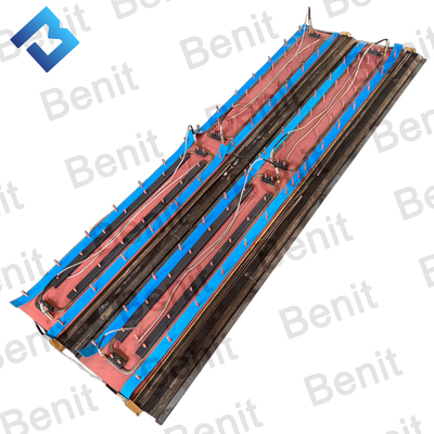 VDT-V88 chauffage électrique double tamper kit de plaque de scie RM80873870 plaque de fer pour les pièces de rechange de pavé d'asphalte