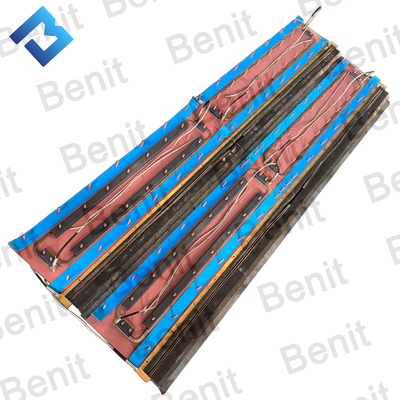 Kit de plaque de compactage double chauffante électrique VDT-V88 RM80634322 Kit de plaque de compactage RM80873870 Plaque de fer pour pièces de rechange de finisseur d'asphalte