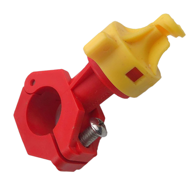 Utilisation 20+6 rouge jaune de construction de routes de base de bec de la pulvérisation 05556014 en plastique