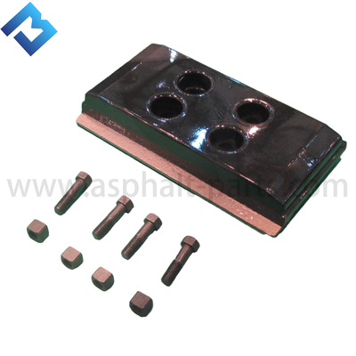 Abig dynapac bomag paver 2046286/14255285 plaquettes à rouleaux en caoutchouc