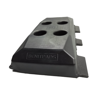 protections en caoutchouc de voie de longueur de 300mm