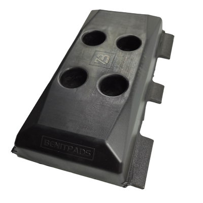 protections en caoutchouc de voie de longueur de 300mm