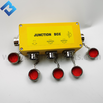 Jaune de boîte de jonction de S1600/S1800/S1900 Asphalt Paver Electric Leveling System