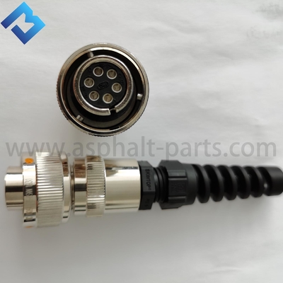 Prise multifonctionnelle de câble électrique de 6 trous pour  Asphalt Pavers