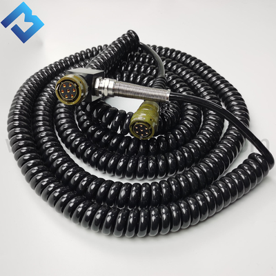 Nouveaux câble en spirale du connecteur 2542010 triples de trous des pièces de monnaie 7 de Sonic Ski Sensor 7 pour