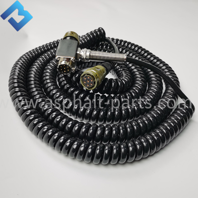 Un nouveau capteur sonore de ski 7 pièces 7 trous triple connecteur 2542010 câble en spirale pour