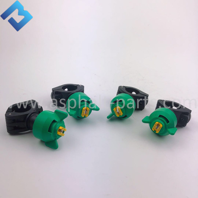 OEM ODM CC522 Buse de pulvérisation en plastique de petite taille Vert Noir pour rouleau routier