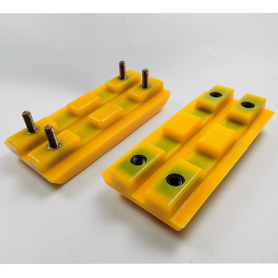 Poly protections jaunes de voie pour la fraiseuse W1000F W1300F W100F 2411111 de