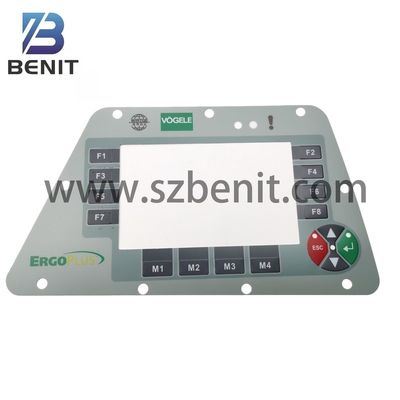 VGL Plus Panneau de commande de pâte autocollant Console principale Bouton du panneau de film Pour les pièces de pavé d'asphalte