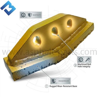 PM620 Sabot de fraisage d'asphalte 382-4612 Planche à roulettes 3824612 Plaque d'usure de remplacement