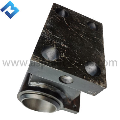Milieu d'axe de convoyeur du système de convoyeur des attachements ABG325 d'accessoires de machine à paver d'asphalte 80787989 soutenant la base