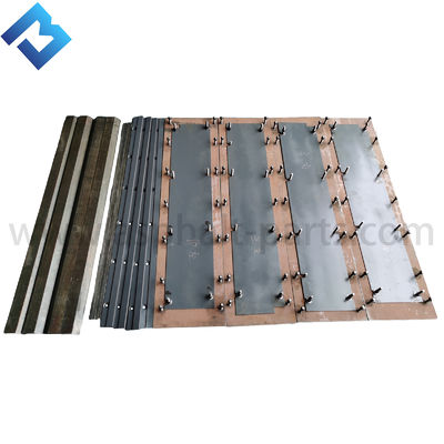 Plat Kit Material NM400 H450400 de laïus d'Asphalt Paver Parts AB500-3TV 2310096