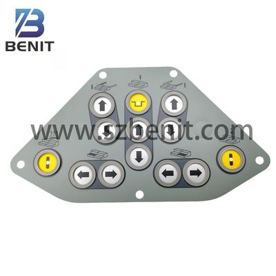 VGL Plus Panneau de commande de pâte autocollant Console principale Bouton du panneau de film Pour les pièces de pavé d'asphalte