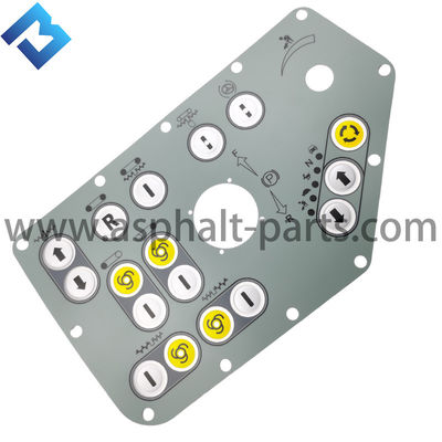 VGL Plus Panneau de commande de pâte autocollant Console principale Bouton du panneau de film Pour les pièces de pavé d'asphalte