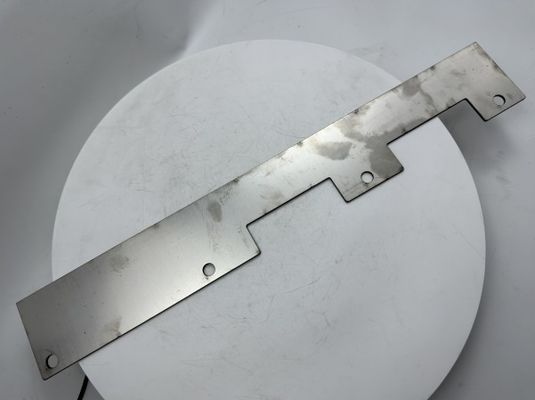 2024039 lame en acier inoxydable bande de couteau en acier AB200TV moteur principal partie gauche lame de couteau pour pavé d'asphalte