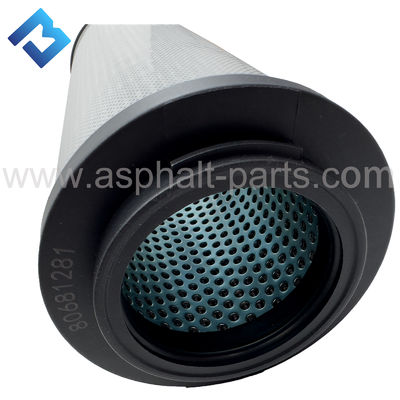 RM80681281/1298528 Élément de filtre à huile hydraulique Asphalt Paver Système hydraulique pour la construction de routes de haute qualité