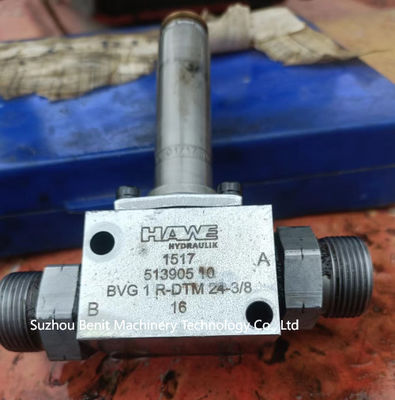 51390510 Valve électromagnétique HAWE W100 W130H Remplacement de soupape de freinage routier pièces détachées