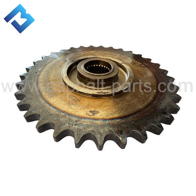 Roue de chaîne BF980C SD2500 SD2530 Pignon Arbre d'alimentation Entraînement 4812027420 pour Finisseurs d'asphalte