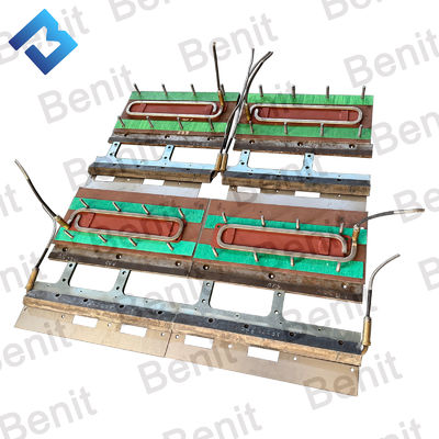AB220-3TV Kit de tôles à vis 2436327 Plaque de fer à vis de base pour pièces de rechange de pavé d'asphalte