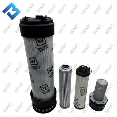 Kit de maintenance de filtre à huile hydraulique de haute qualité WX3156616 pour fraiseuse W210