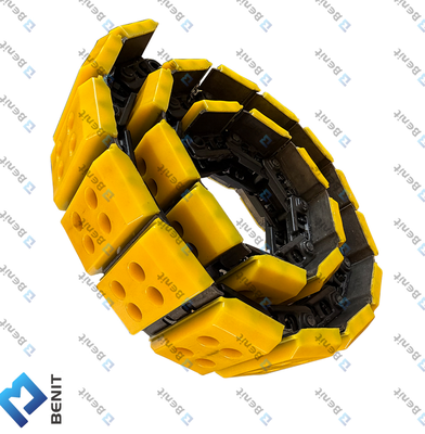 Benit Chaîne de traçage de haute qualité avec plateau de traçage Chaussures de traçage 108756 131303 120610 121235 193008 196321 pour fraiseuse W1500 W1900 W2100 W2200 W2000