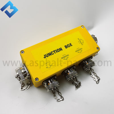 boîte de jonction pour système électrique de nivellement électrique de pavés d'asphalte