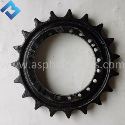 Pièces détachées de pavé d'asphalte pour la construction routière 19 dents 20 trous d'épingle 325 7820 80672983 roue à roulettes marchante