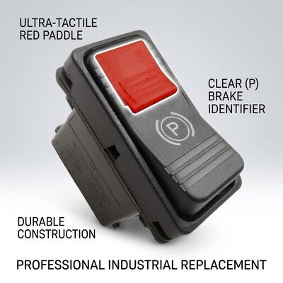 4700791582 Interrupteur de bouton de frein 12V CC524 CC624HF CC6200 Pièces de rechange pour rouleau compresseur Remplacement de bonne qualité