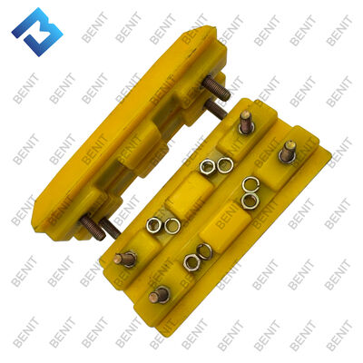 Patin de chenille type vis poly W150 W120CF W1000F W12000F pour fraiseuse