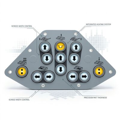 2134254 Asphalt Paver Spare Parts Main Console Remote Control Replacement Fit S1800 S2100-2 Control Panel